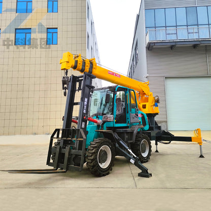 5-ton off-road forklift crane