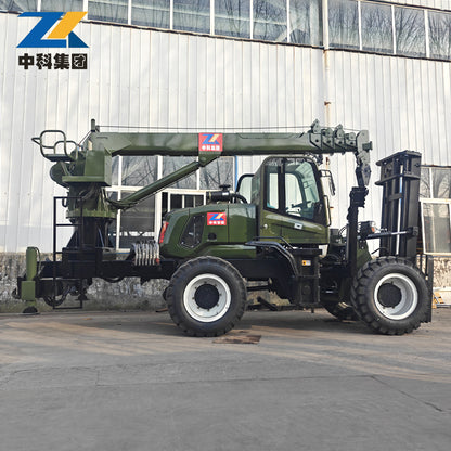 10-ton off-road forklift crane