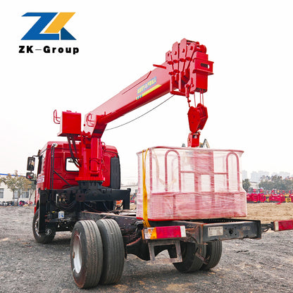 Truck crane plus hanging basket