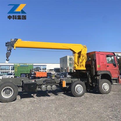 14-ton truck-mounted crane