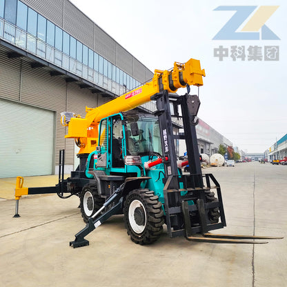 5-ton off-road forklift crane