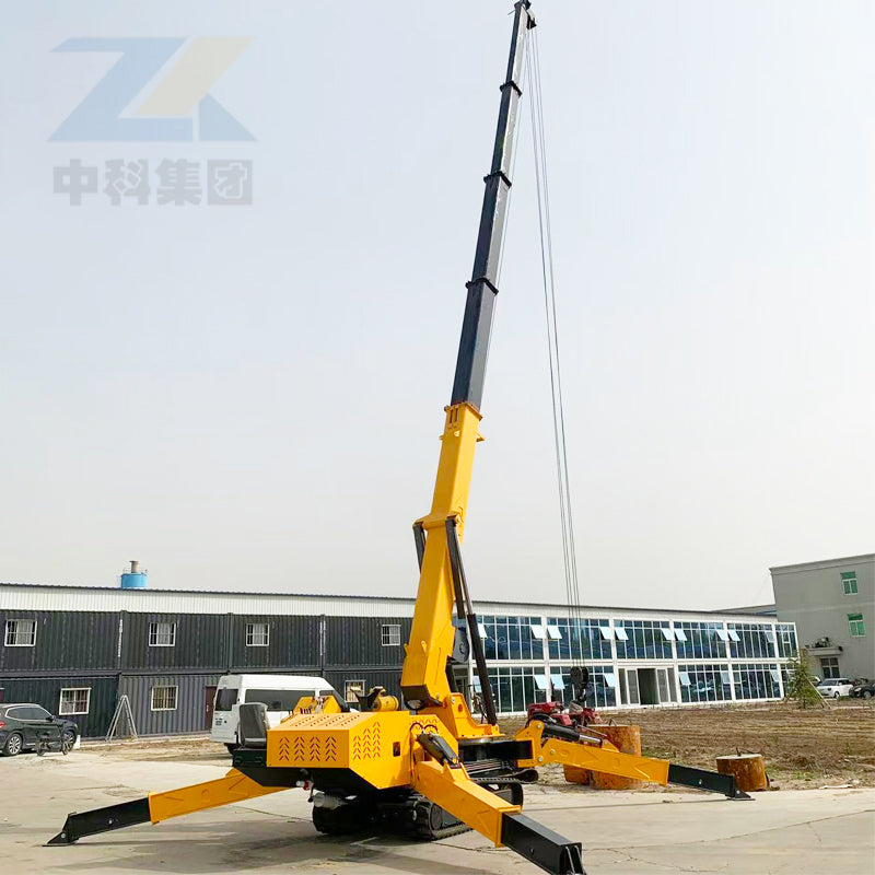 10-ton crawler spider crane