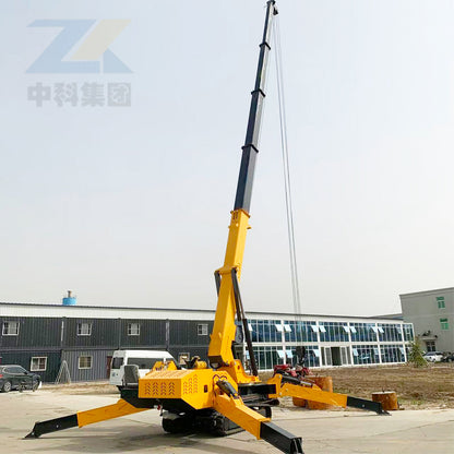 10-ton crawler spider crane