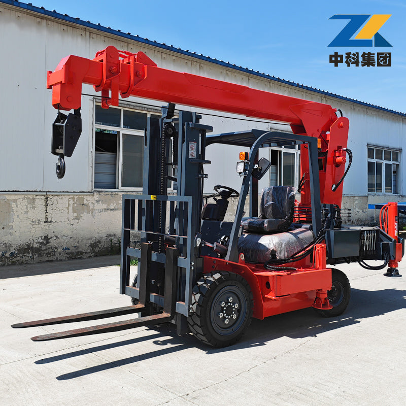 3.5-ton off-road forklift crane