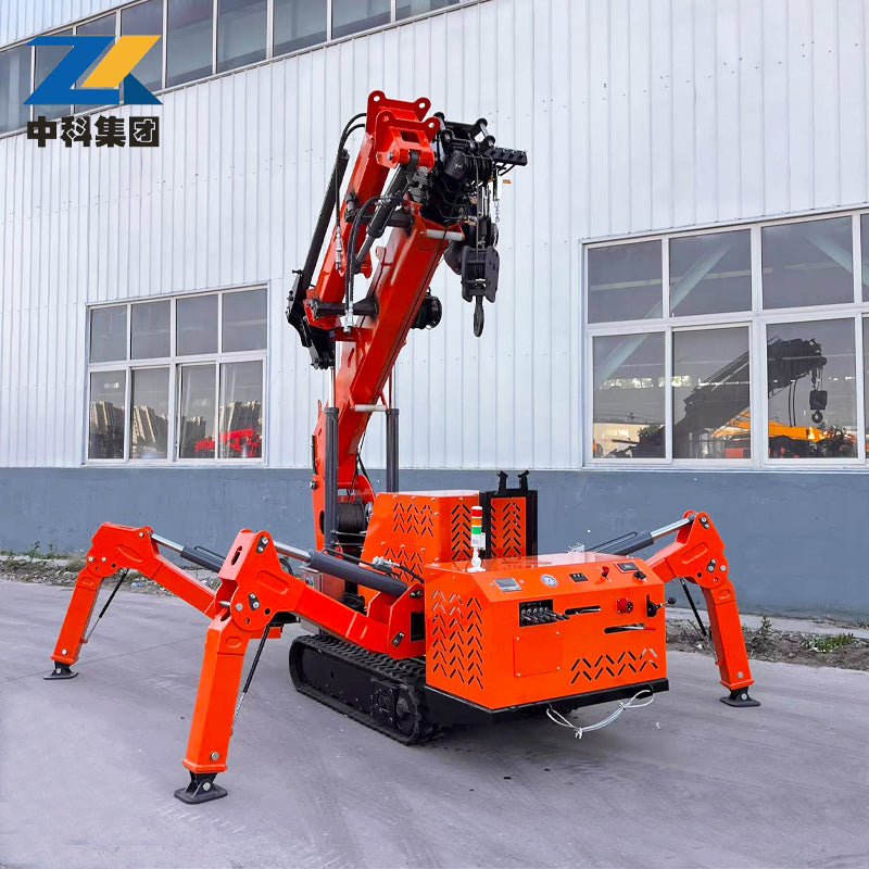 3-ton crawler spider crane