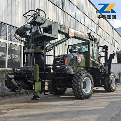 10-ton off-road forklift crane