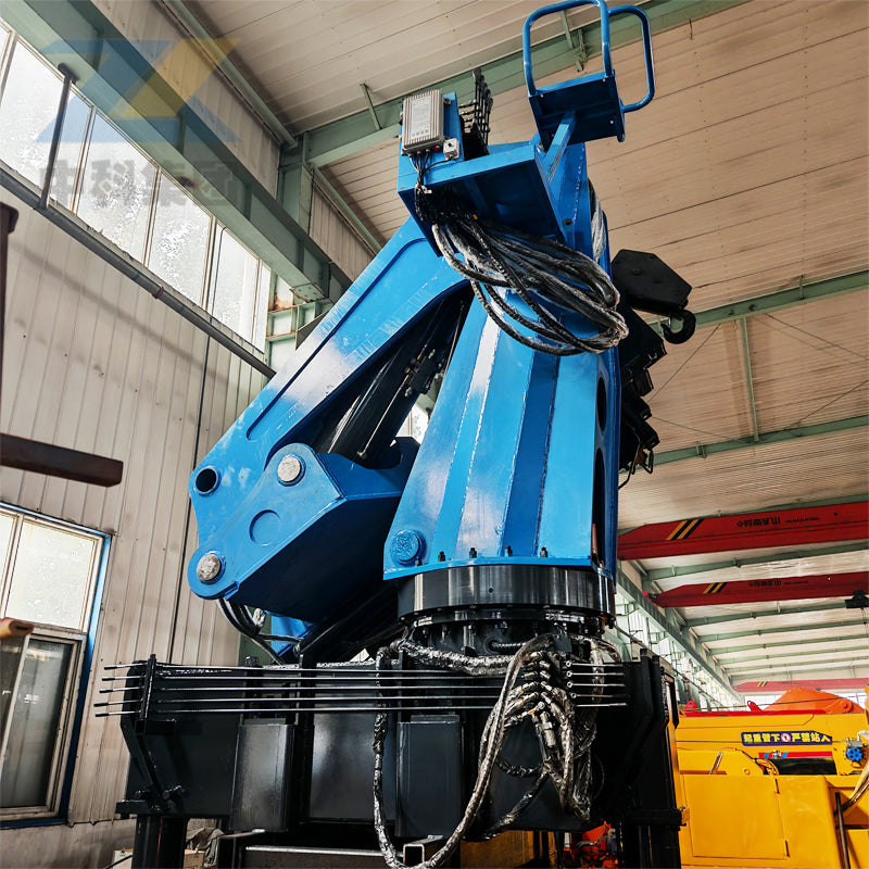 8-ton folding arm crane