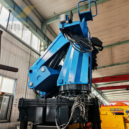 8-ton folding arm crane