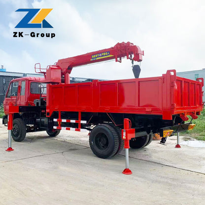 Multifunctional truck crane
