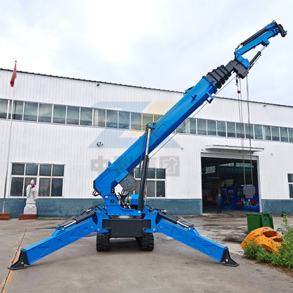 12-ton crawler spider crane