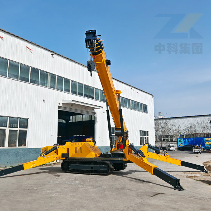 10-ton crawler spider crane