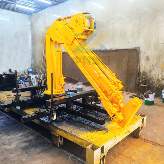 2-ton folding arm crane