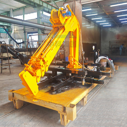 2-ton folding arm crane