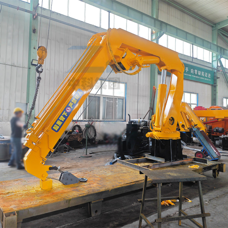 2-ton folding arm crane
