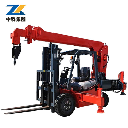 3.5-ton off-road forklift crane