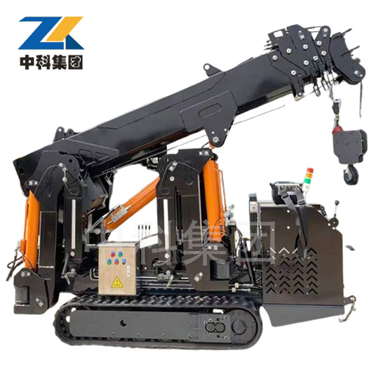 1.2-ton crawler spider crane