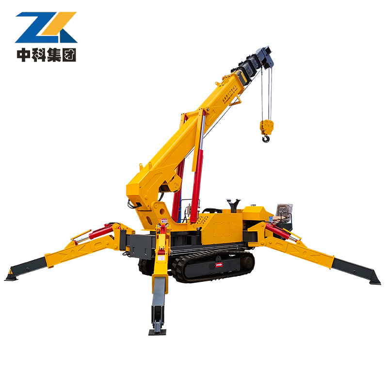 5-ton crawler spider crane