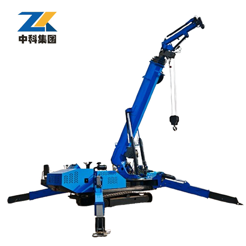 12-ton crawler spider crane