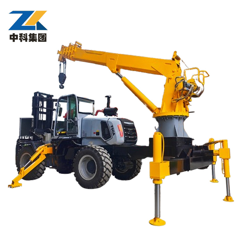 6-ton off-road forklift crane