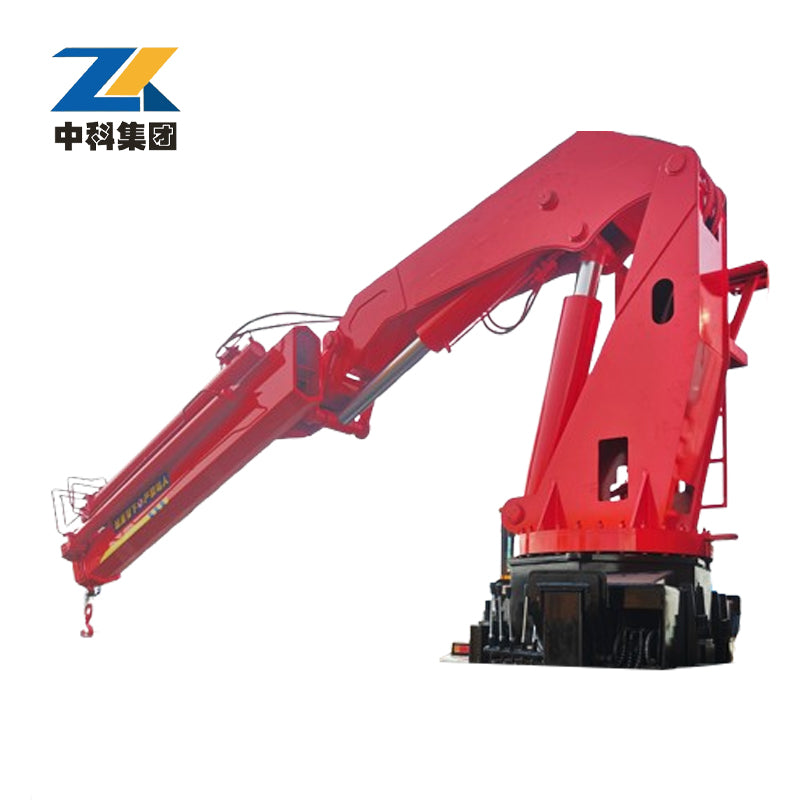 10-ton folding boom crane