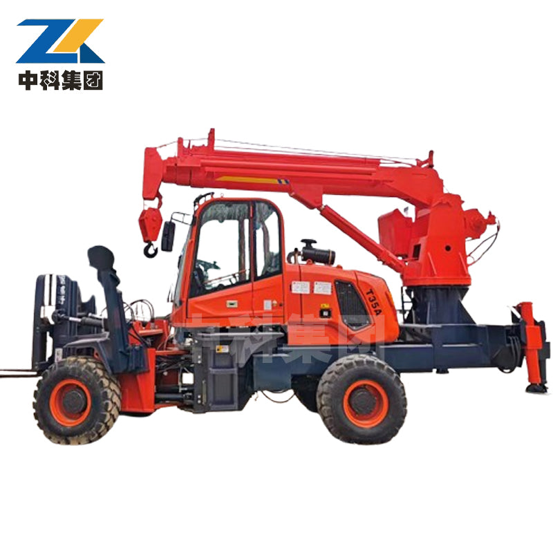8-ton off-road forklift crane